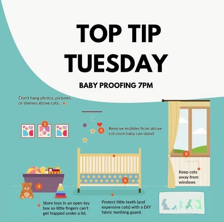 BNBeginnings's tweet image. This Top Tip Tuesday is all about #BabyProofing 👶🏻 

There’s so many tips for plugs, cutlery, play rooms... the list goes on!
For all things safety and baby proofing just join our Zoom tonight at 7pm. DM for link! #babysafety #liverpoolmums #liverpoolparents
