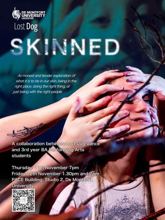 DMUxLostDog's tweet photo. This Thursday and Friday. 11th &amp; 12th. Get booking now…!!! https://t.co/QIRxaA6dCM @DMUPerfArts @lostdogdance #dmu #demontfortuniversity #performingarts #theatre https://t.co/P8JKOSAUBk