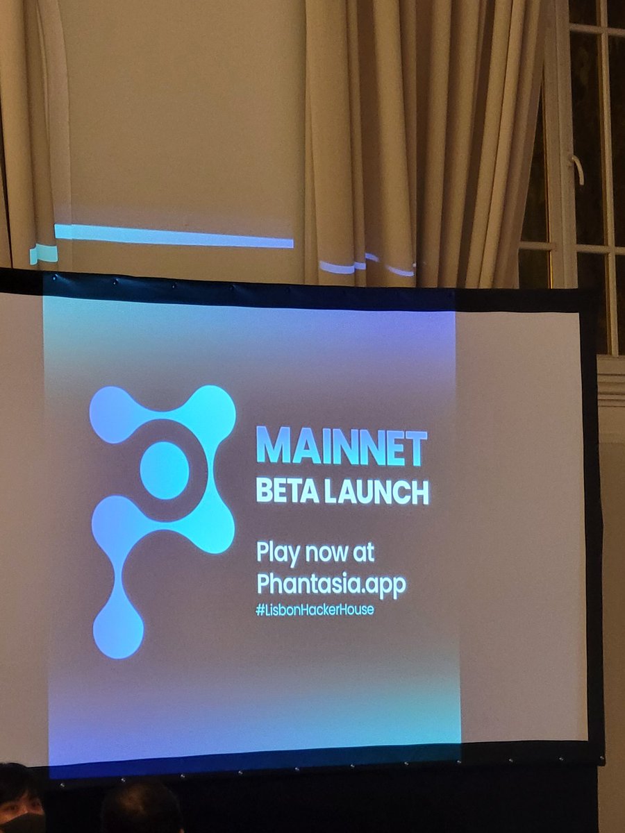 SweepDFS's tweet photo. We are officially live on mainnet 🚀

Come checkout Phantasia and play some Fantasy Sports on https://t.co/9BhNPs8QGf

Shout-out to the #LisbonHackerHouse for hosting our launch
#SolanaBreakpoint https://t.co/2t8HGRcxeE