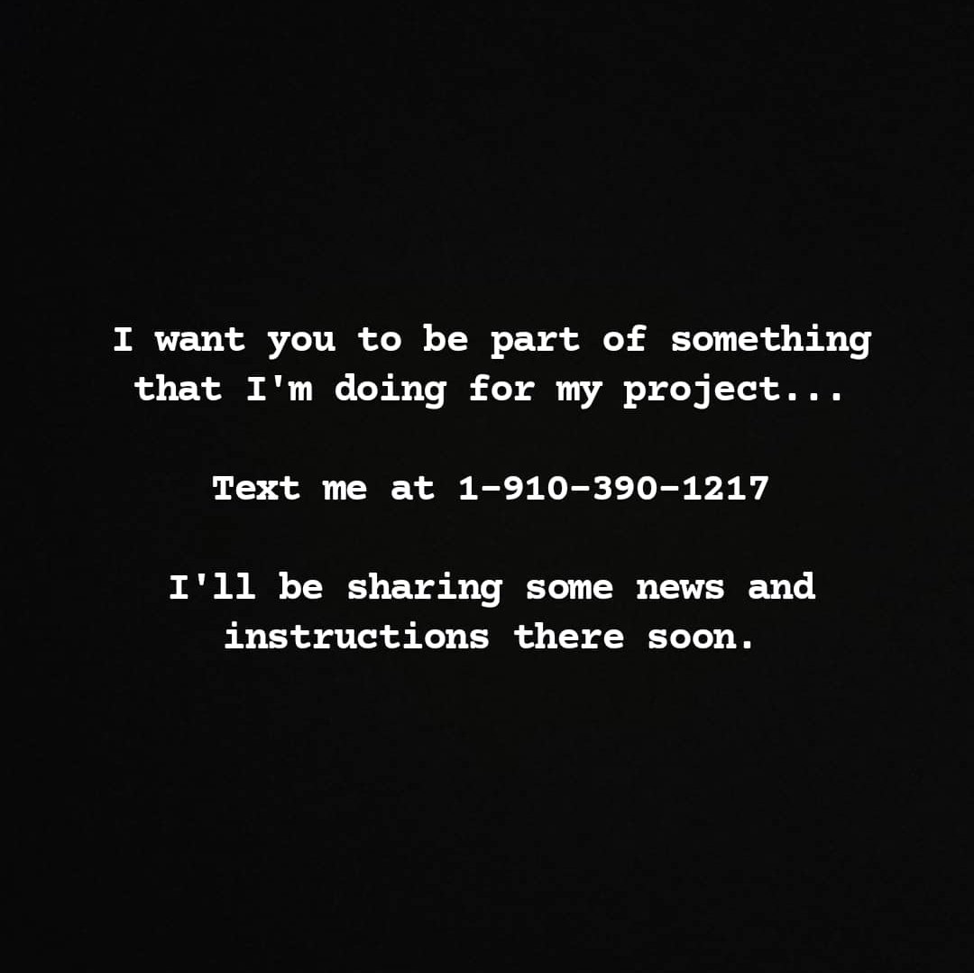 iamryanlittle's tweet photo. I want you to be part of my upcoming project.
#ThoughtsBeforeSleep https://t.co/wyu2BY3O2L