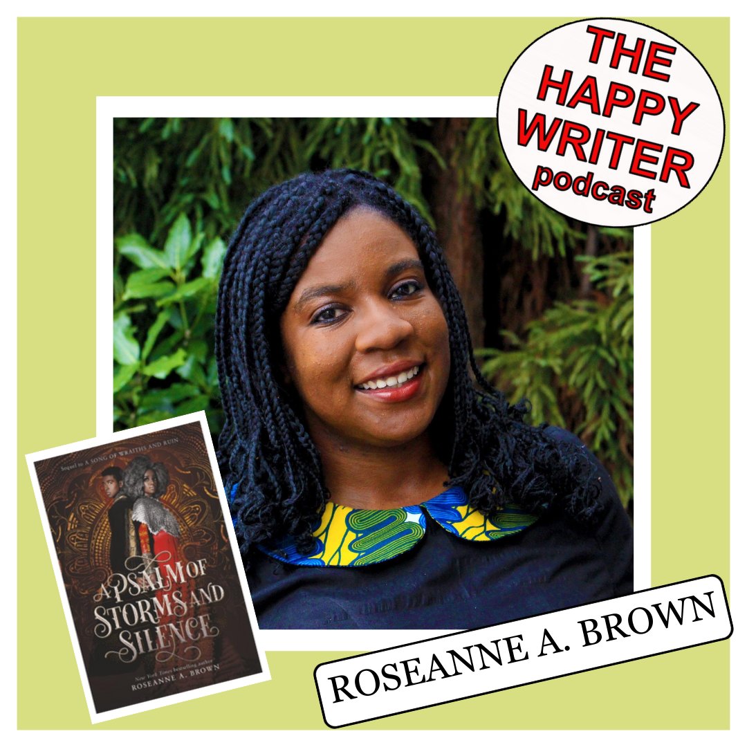 happywriterpod's tweet photo. In this week's podcast episode, I had a blast talking with Roseanne A. Brown about her new fantasy novel - A PSALM OF STORMS AND SILENCE!
Listen/Subscribe: https://t.co/oPnUctca7L!
#happywriter #thehappywriter #thehappywriterpodcast #roseannabrown #aposas #asowar https://t.co/rLZRbfPZ6V