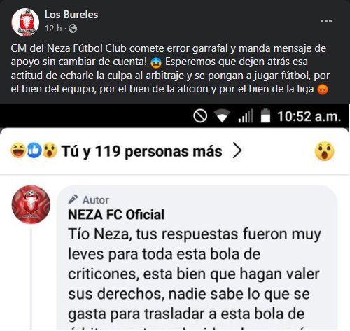 NezaNews1's tweet photo. ATENCION 🚨🚨🚨
El que conozca a este wey del Facebook que se llama "Los Bureles" dígale que me dé mi crédito de su nota, que fue un CopyPaste de la que yo saqué primero en Twitter 😡
Neza News se deslinda de toda relación con dicha página 📝 https://t.co/zQuRB1pvml