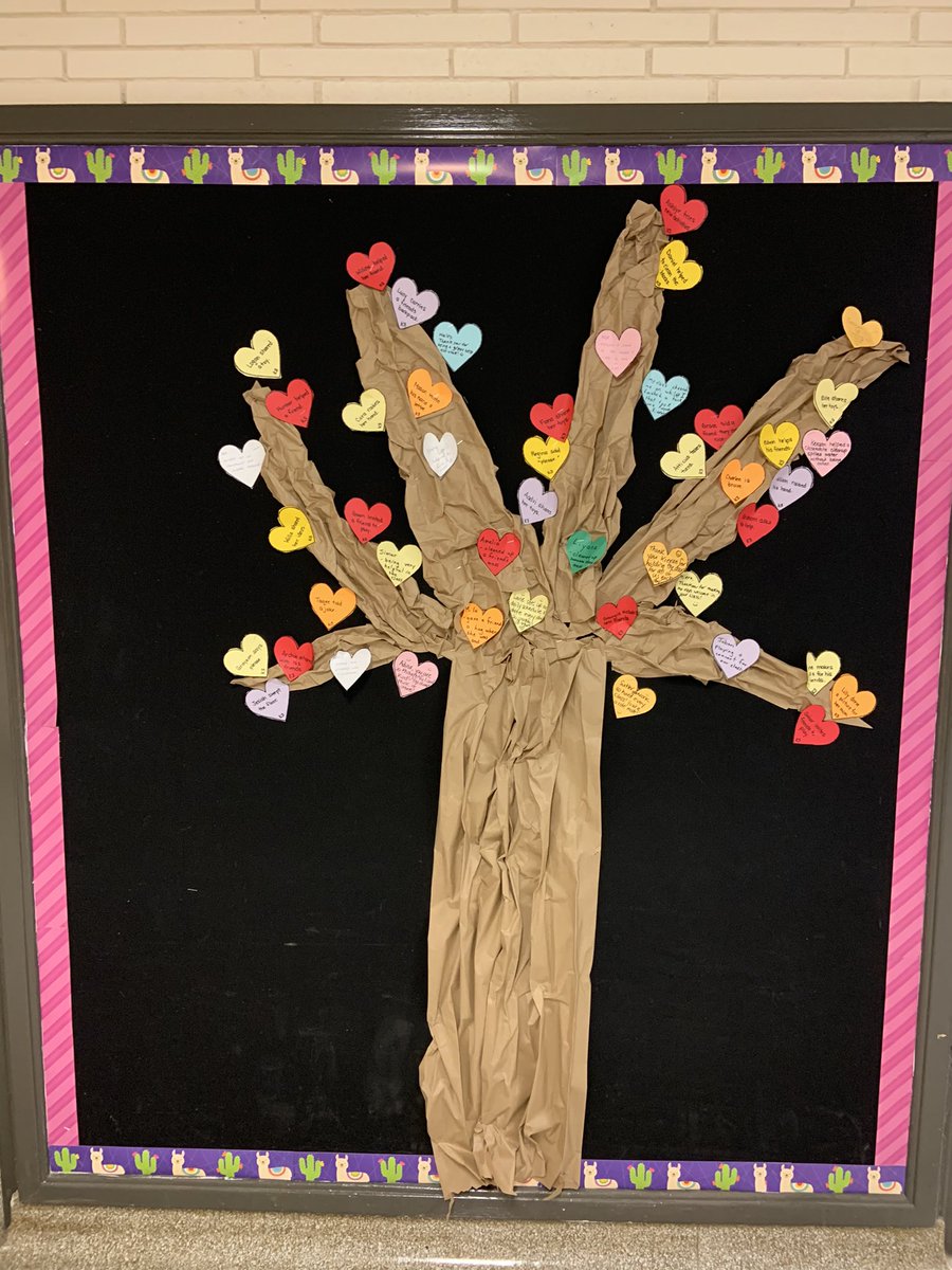 danphanmik's tweet photo. Our kindness wall is starting to bloom…can’t wait to see it at the end of the month! @dsbn https://t.co/QwgFoyOZd7