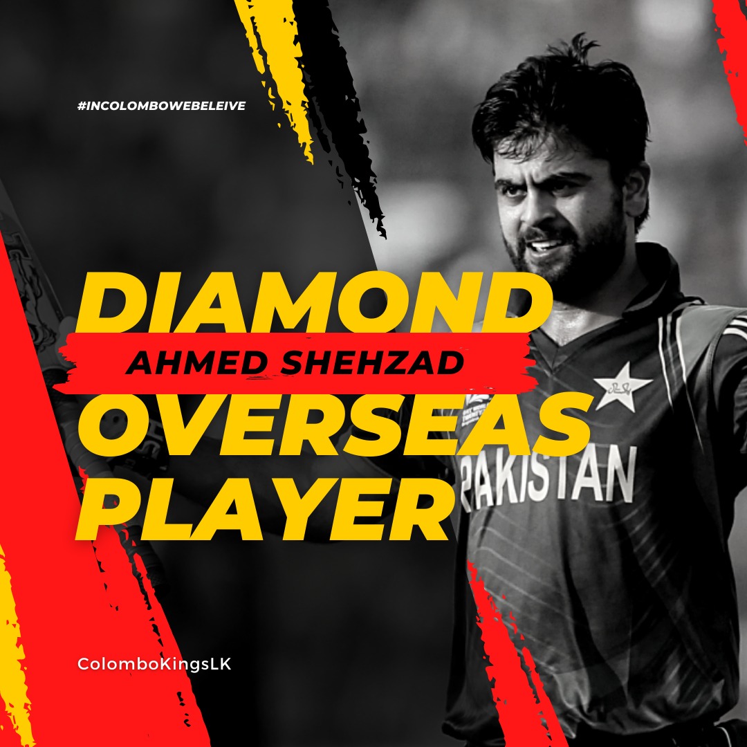 M_Sajid_cheena's tweet photo. Alhumdulillah 😭🙏🏼.

Ahmad Shehzad Will Play For #ColomboStar In #LPL2021.

Colombo Star picked Pakistan's Stylish Opener  in Diamond Category🔥

All The Best Champ✌.

@iamAhmadshahzad
#LPLDraft2021 https://t.co/wyxXIUO4UE