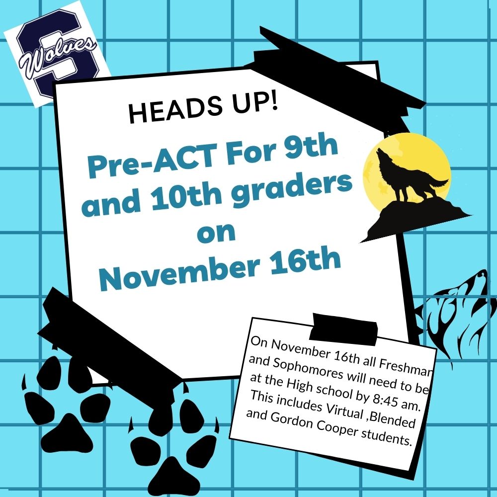 SHS_Wolves's tweet photo. PreACT testing...be there or be square.  #Wolfpack https://t.co/q1sOepQrjA