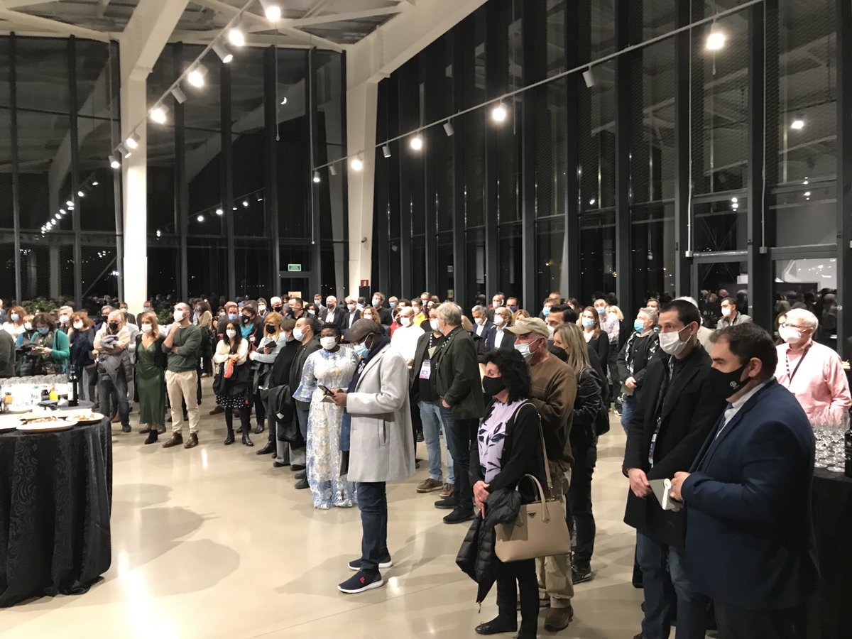 Acto de Bienvenida del Viceconsejero FP del Gobierno Vasco @FPeuskadi en #Tabakalera Donostia San Sebastián. Congreso Internacional de FP 2021