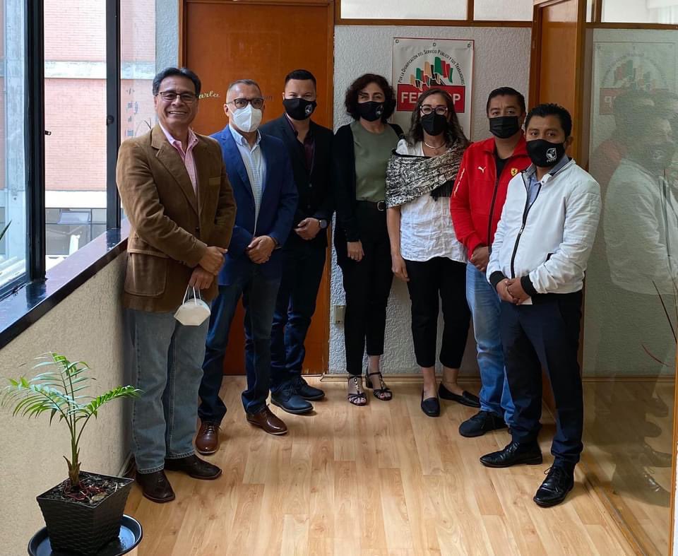 Por indicación de la Presidencia Colegiada @FEDESSP, del Mtro. <a href="/agusaviles1/">Agustín Avilés</a>, atendimos la visita de la Lic. Yadira Cano Titular de <a href="/FSTTT/">Fabiana</a>  e integrantes de su Cuerpo Colegiado. <a href="/palomitarelowde/">María</a> <a href="/valenzo14/">Otilio Valenzo Romero</a> <a href="/marudavalos29/">Maru Dávalos</a> <a href="/CarlosCruzCas11/">Carlos Cruz Castelán</a> <a href="/letygc2005/">LETICIA GUTIERREZ CO</a> #Martesdemotivacion Cdmx