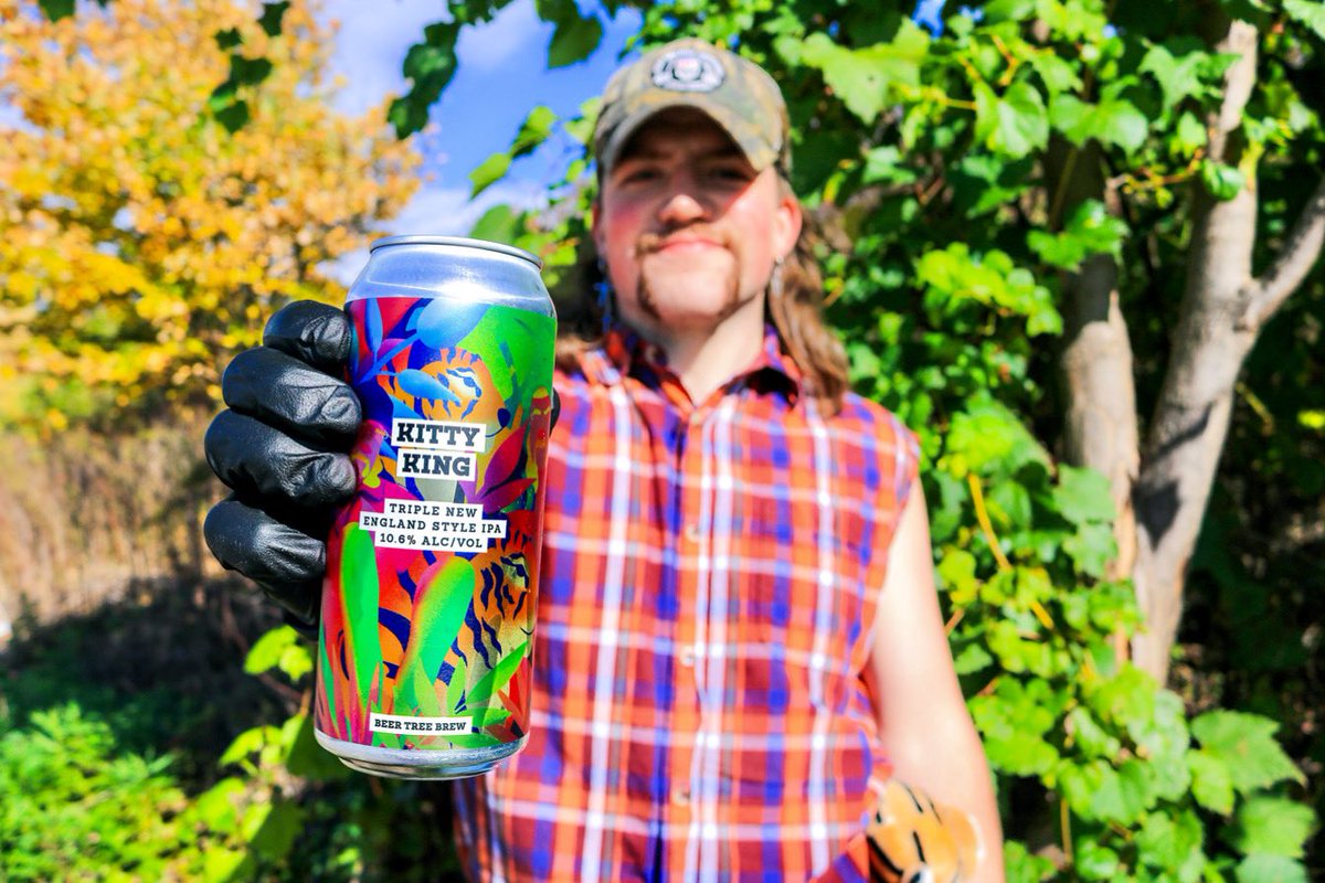 Drop #1 of the week: Kitty King 🐯👑
.
10.6% ABV
.
Available Wednesday (11/10)