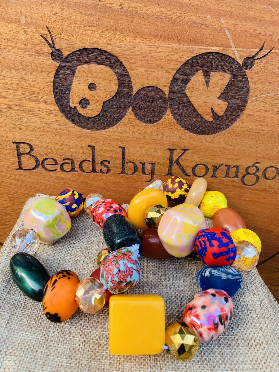 BKorngo's tweet photo. Chunky beads made for a customer. 50ghc each https://t.co/7hdCw41QQV
