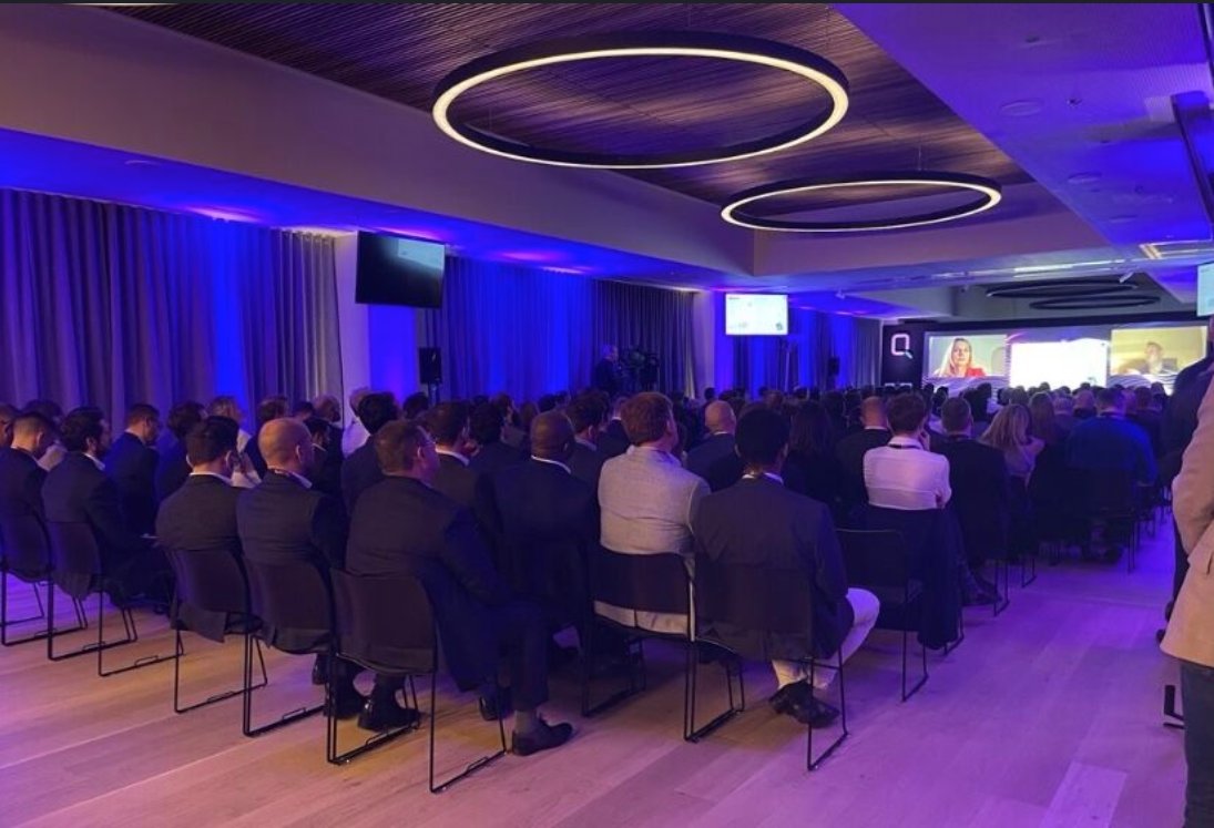 quantexa's tweet photo. Great to see so many of our partners and customers here tonight at #Quancon!
#quantexa #dataincontext https://t.co/TR4ndJTqMb