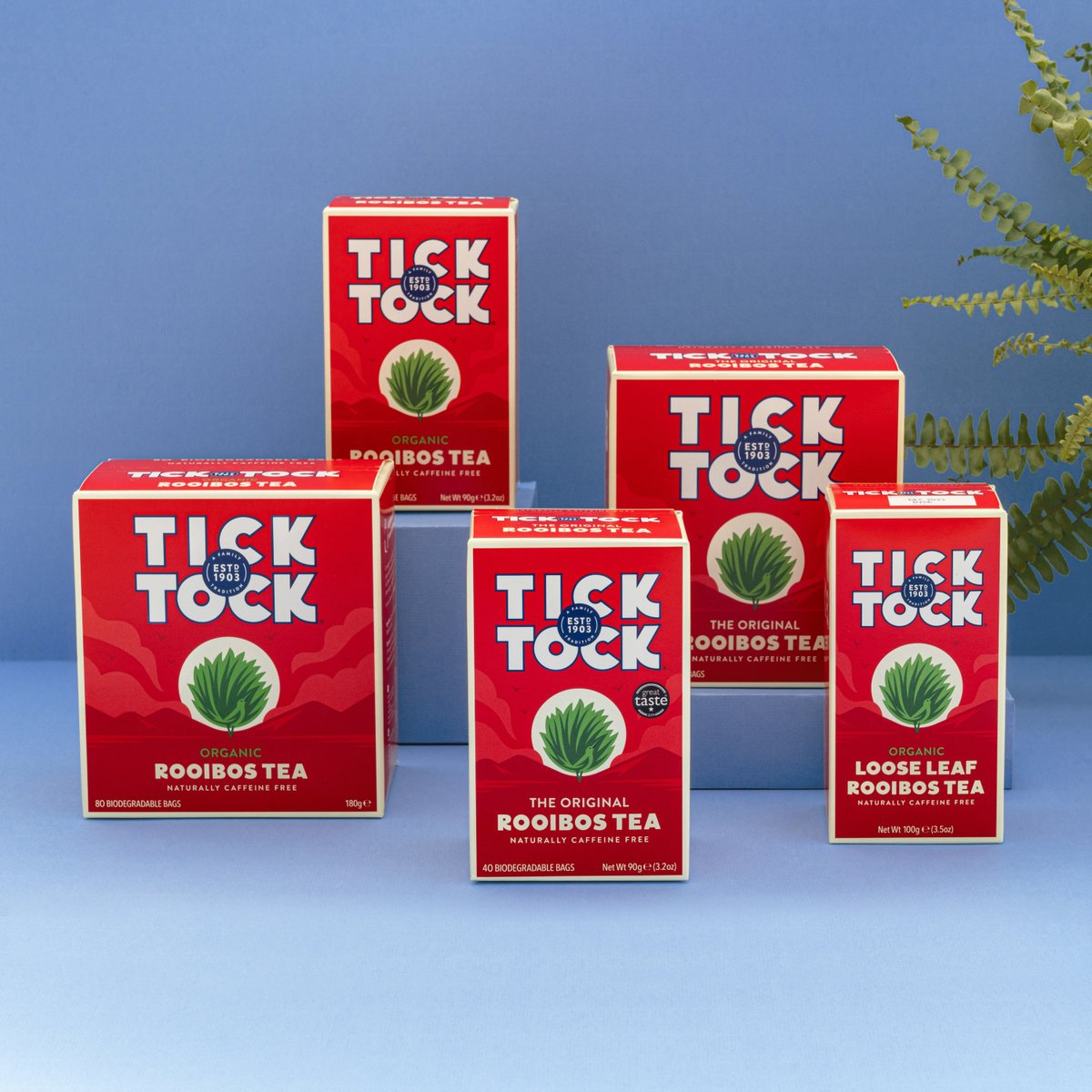 ticktocktea's tweet photo. We've got an Original rooibos for you no matter how much you drink and however you like to drink it!

So, whether you love a loose leaf, drink tea by the gallon or prefer the organic way of life, there's a TickTock for you! 🫖 #TickTockTea https://t.co/uvNnrKYZhC