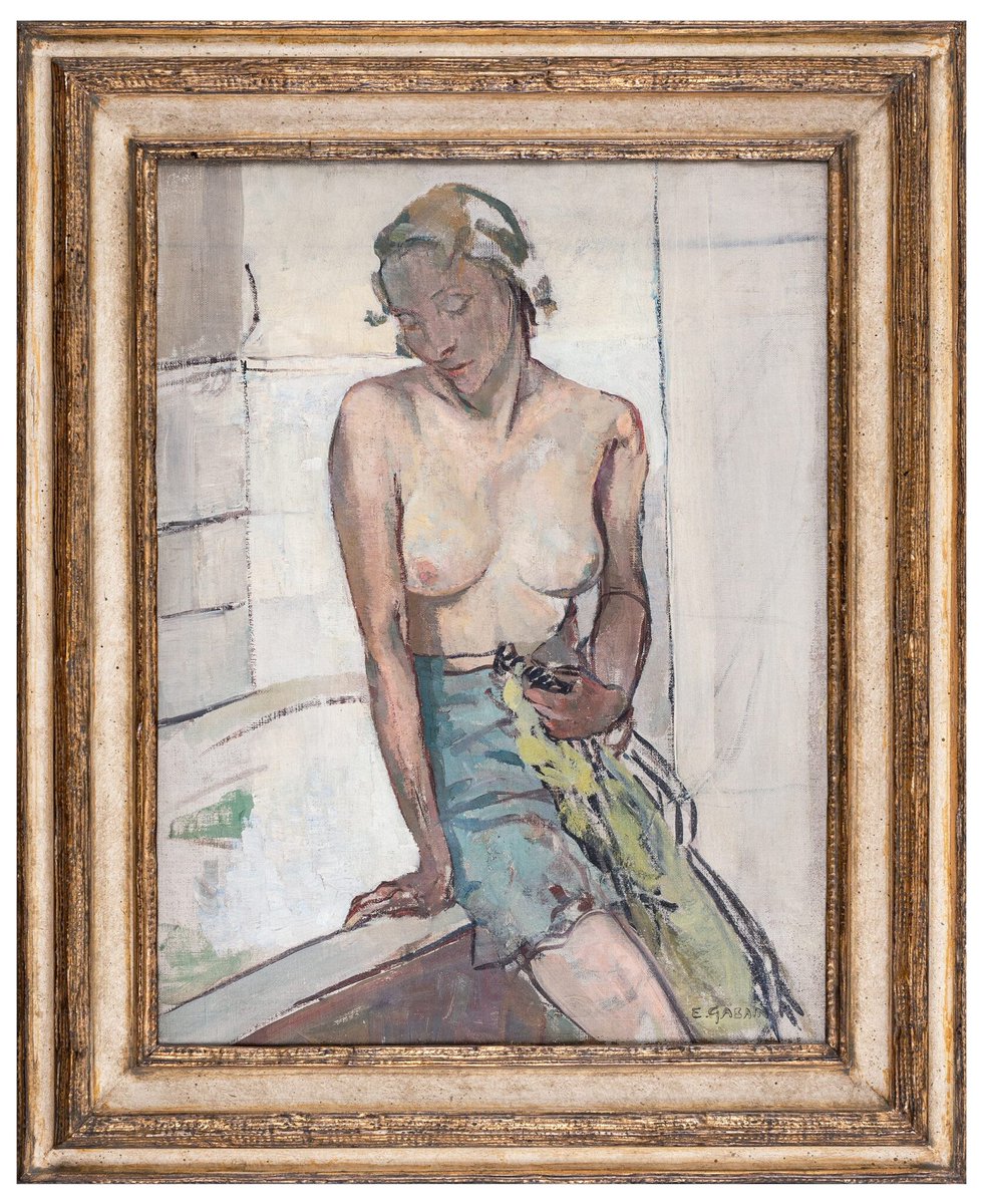 Oh to be in London to see the Ethel Gabain prints at <a href="/AbbottandHolder/">Abbott and Holder</a>. "Between 1906 and 1930... there is a gradual shift from a sense of ennui in her early works, to an underlying strength and determination later on." ❤️
abbottandholder-thelist.co.uk/ethel-gabain/