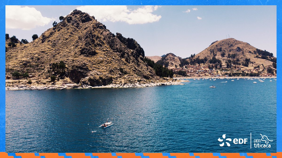 EDF_Sport's tweet photo. ⚡ J-1 Défi Titicaca ⚡
Demain, @TCurin notre nageur du Team EDF, @MaliaMetella et @MatthieuWitvoet se lanceront dans le grand bain 💦 Leur défi fou de traverser le Lac Titicaca à la nage et en toute autonomie débute ce mercredi à 13h (🇫🇷) ! Encouragez-les 💬⬇️🔥 #EnergieduSport https://t.co/HeKUOBUgmf