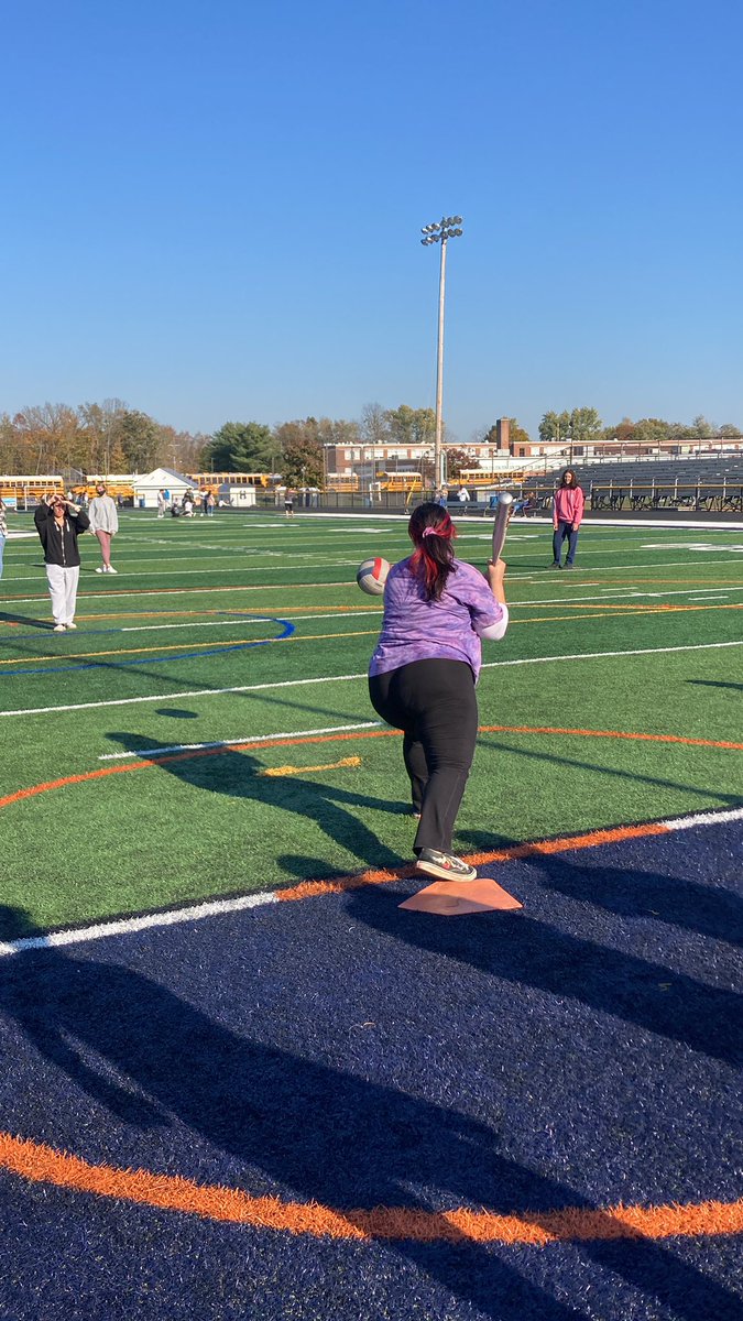 Great weather today for some BatBall!