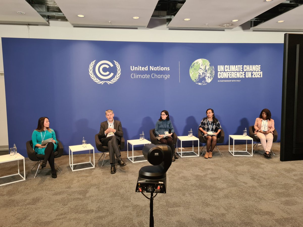 CarstensenFSC's tweet photo. @SarobidyRakoto @RinaHortense @LeeJTWHITE @_WalterVergara @WorldResources @Forest4People @EUROCLIMA_UE_AL @GervassiPina @ReforestamosMx FSC side event happening now at CoP26. Good gender balance in the panel here in Glasgow. Including high ambition and great experience of holistic approache to creating value from Nature-based Solutions #ForestBasedSolutions #TogetherForOurPlanet https://t.co/0zDxBeaiBR