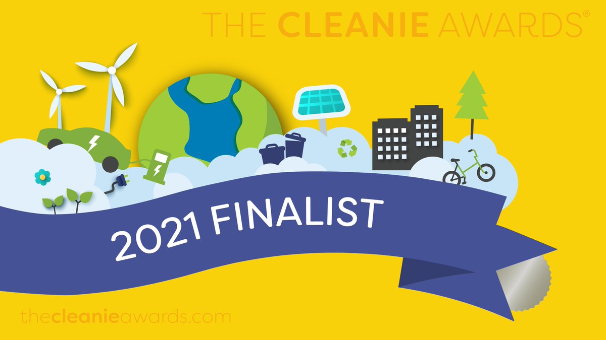 We are extremely excited to announce we are FINALISTS in this year's The @CleanieAwards for Judges' Choice Project of the Year! Join us on 11/16 at 1pm EST for the official announcement of the winners. cleani.es/2YQfIGl #TheCleanieAwards #Finalist #CleanEnergy