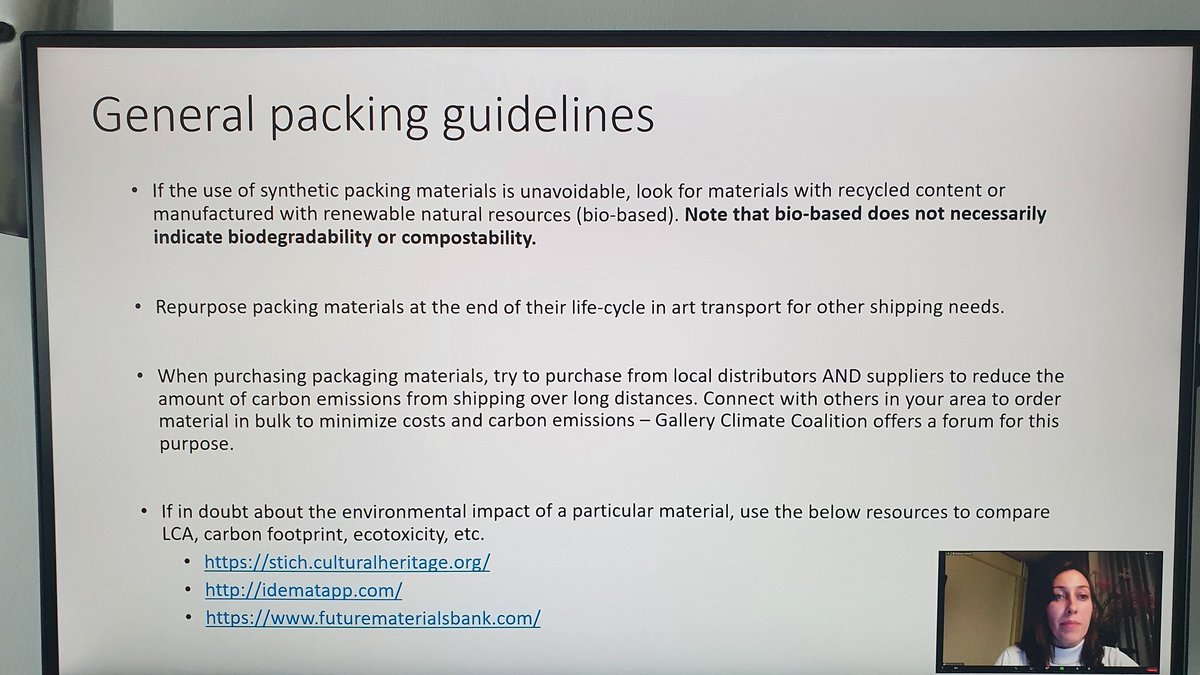 Some really great info in this talk, especially on lifetimes and use cases to reduce the reliance on non-recyclable packing products #futuretalks021