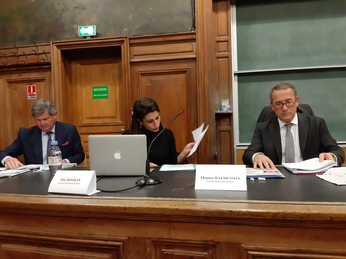 Avec <a href="/AEA_EFB/">AEA Paris</a>, Le sénateur Bonnecarrere, le député <a href="/Gauvain_Raphael/">Raphaël Gauvain</a>, les avocats Thomas Baudesson &amp; Michel Petite vont débattre du secret professionnel des #avocats...