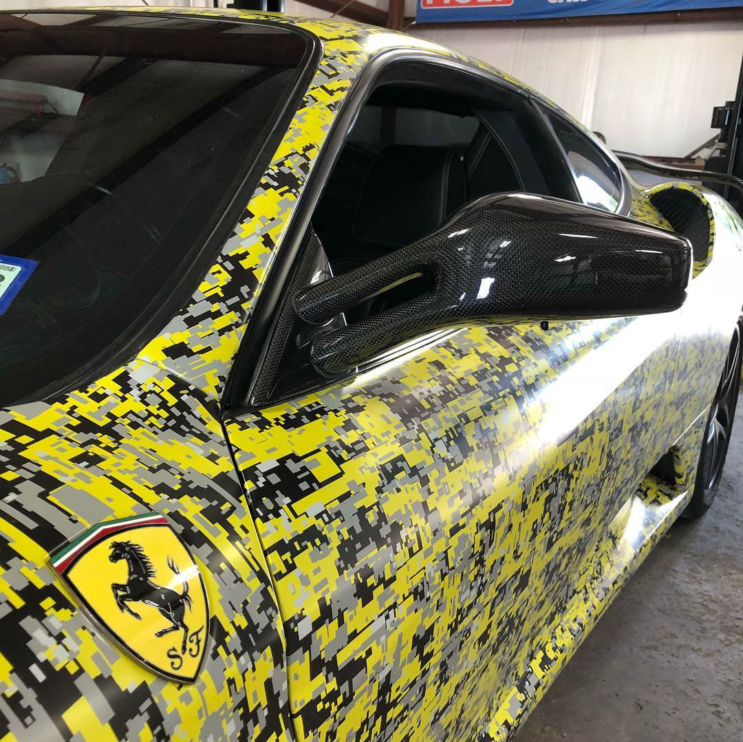 CustomsHtx's tweet image. Custom vinyl wraps include hood wraps, full color wraps, roof wraps, chrome delete wraps, and branding and design. #VinylWraps bit.ly/2JKCczo