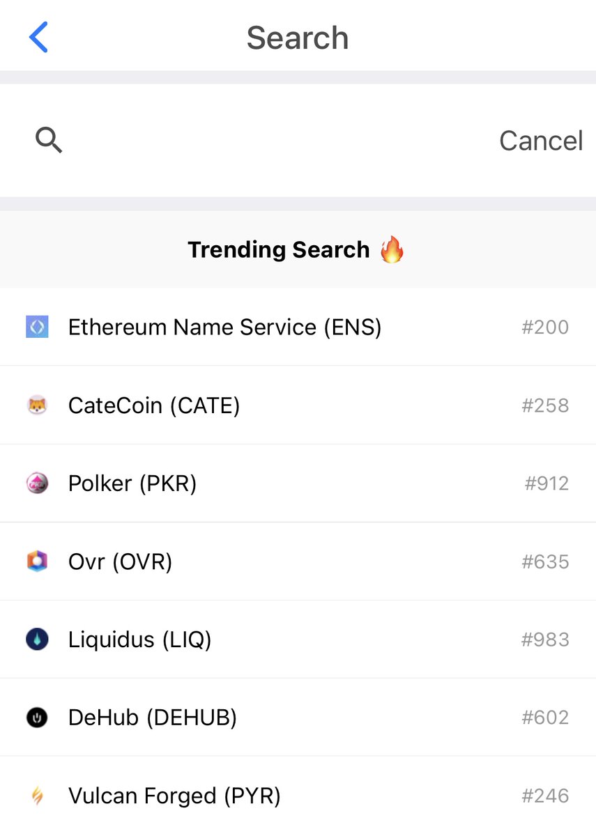 polker_PKR's tweet photo. ♣️♥️♠️♦️#POLKERCREW♦️♠️♥️♣️
 
As we stated yesterday, we are trend-setters 😎

And look at the proof: we are now #trending on @coingecko. https://t.co/QRTogeKBEI
