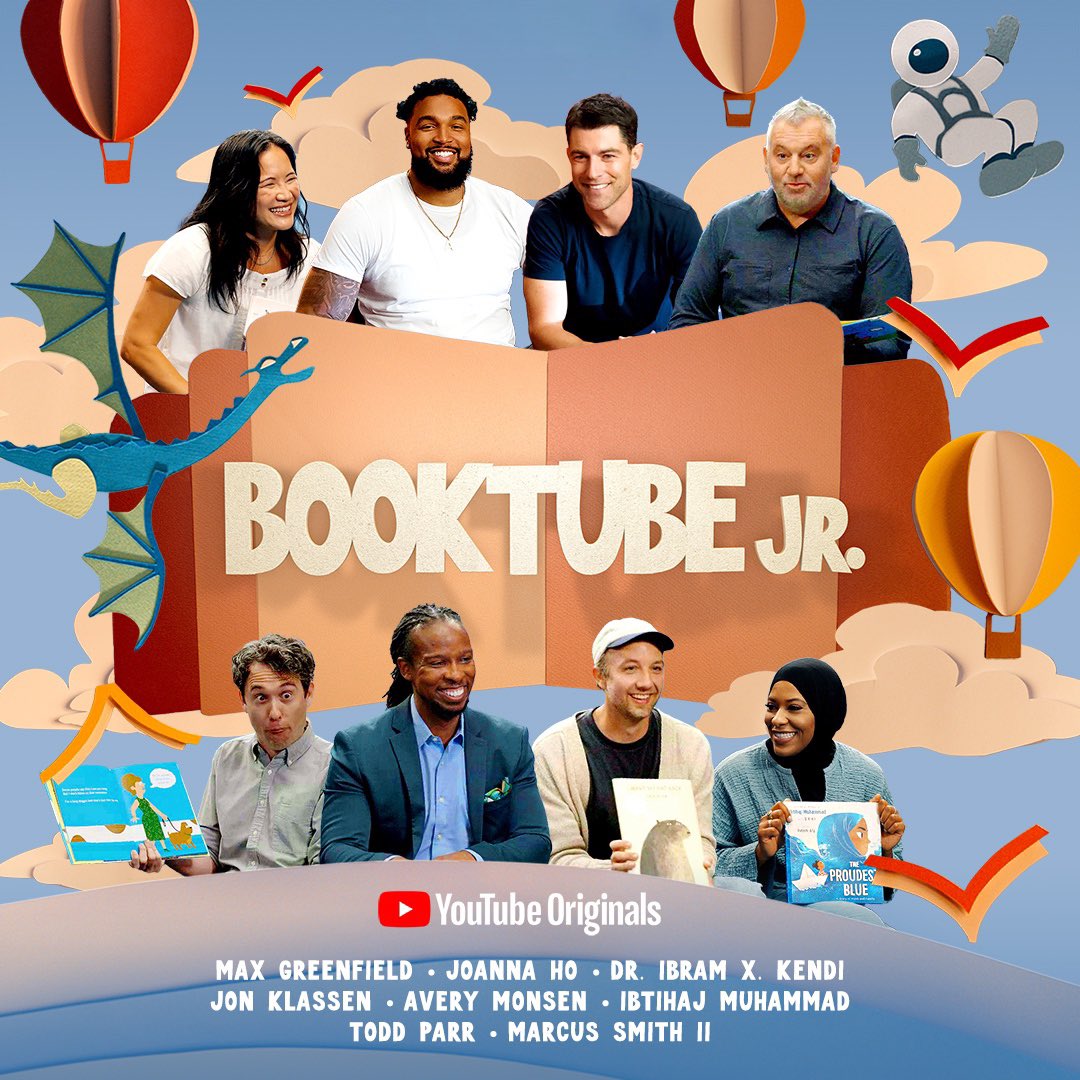 Check out the all new episode of the @YouTube Originals show #BookTubeJr! I stopped by talk about wearing hijab to school for the first time and read my book #TheProudestBlue📚🧕🏽🌈 WATCH NOW: youtu.be/0K4kiygDfyw