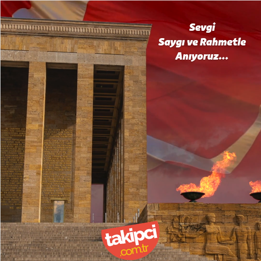 Takipci_com_tr's tweet photo. Cumhuriyetimizin kurucusu, Gazi Mustafa Kemal Atatürk’ü sevgi, saygı ve özlemle anıyoruz. #10Kasım https://t.co/pohFGqqvJt