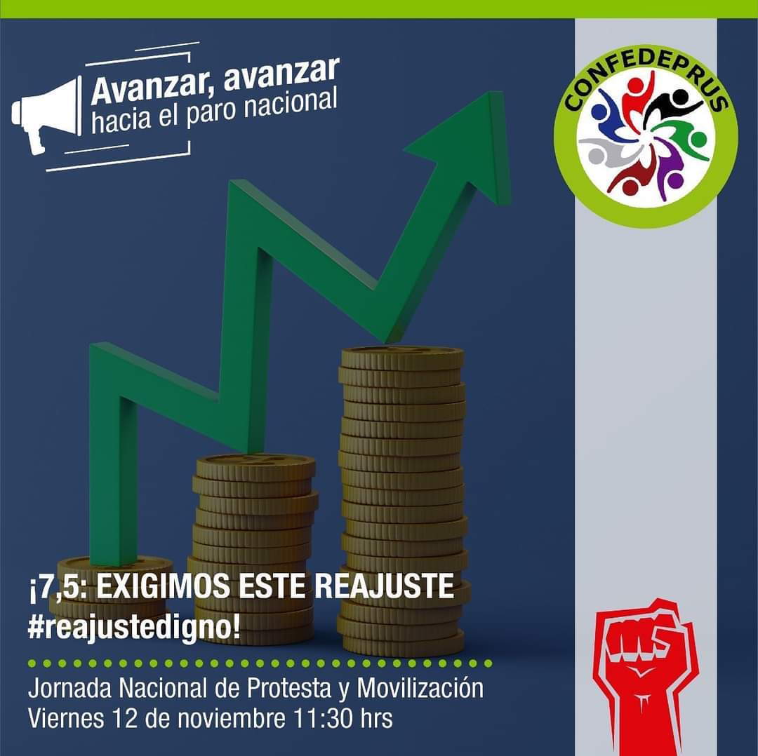Estamos todos unidos para exigir salarios justos y dignos.
¡Con unidad y movilización levantamos la justicia de nuestras demandas!

#reajustedigno 
#trabajadoresdelasalud
#dignidad
#funcionariosdelasalud
#Confedeprus
#paronacional