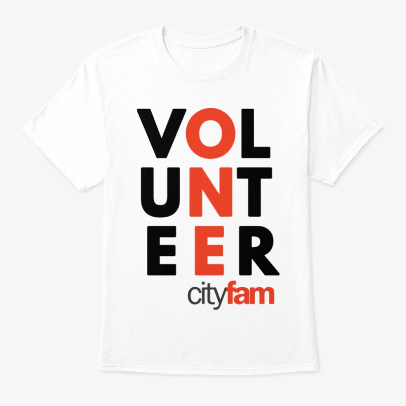 TheCityFam's tweet photo. Wanna look cool in your service events? Wear your ONE Volunteer Tee-Shirt to every Soul'd Out Saturday as we give back together 😉 Get this shirt and other amazing merch at: https://t.co/Oh74hMTGTP https://t.co/YWo0CJayQF