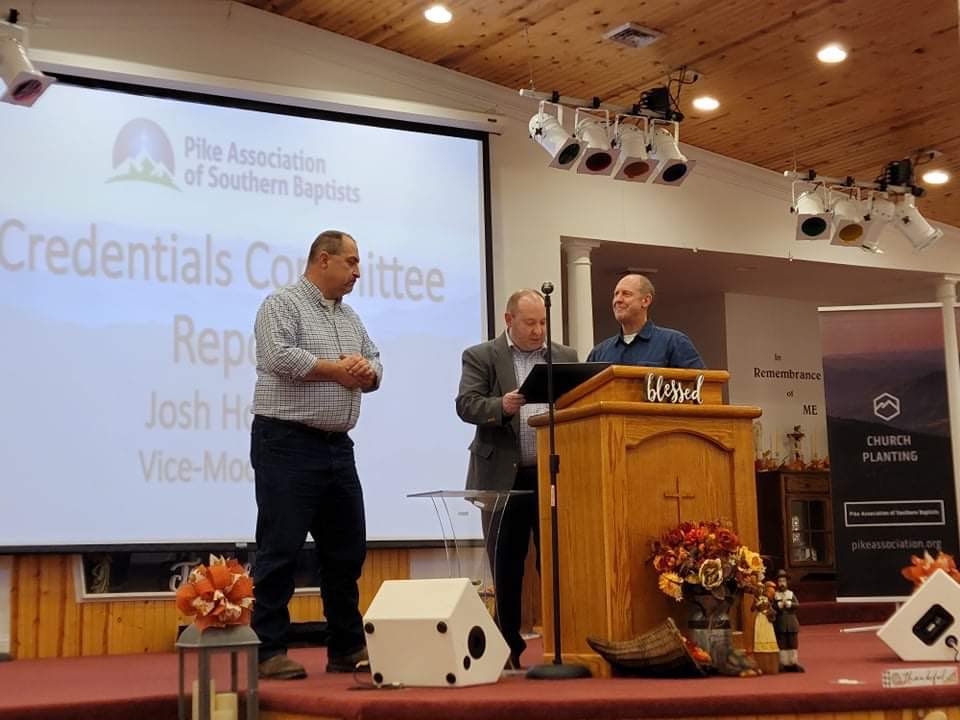 PikeAssociation's tweet photo. Last night during our Fall Semi-Annual Meeting, we voted unanimously to welcome Amazing Grace Worship Center as a full member of the @PikeAssociation. Welcome to the PASB family! https://t.co/Ezc7cv67jn