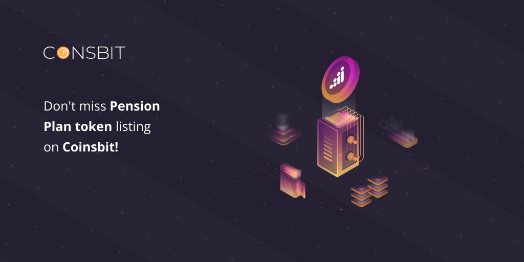 c0insbit's tweet photo. Fire Don't miss Pension Plan token listing on Coinsbit!Fire

Collision symbol Dear users, we are glad to announce that Pension Plan (https://t.co/pZoltfYHuG) token will be available on Coinsbit (https://t.co/OtnbY1HYsw) on 12.11.2021!

#Coinsbit #Listing #PP https://t.co/Kc2Qk5AFzk