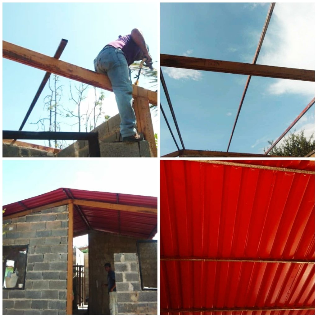 #9Nov | La Alcaldesa Mirna Vies continúa la Construcción de Dos Viviendas (Instalación de correas y techo), a Líder y Lidereza de la Comunidad Valle Esperanza Mamá Rosa, Parroquia José Gregorio Bastidas, a través de IMFRAVIHPAL. #JuntosYJuntasEsMásSencillo
