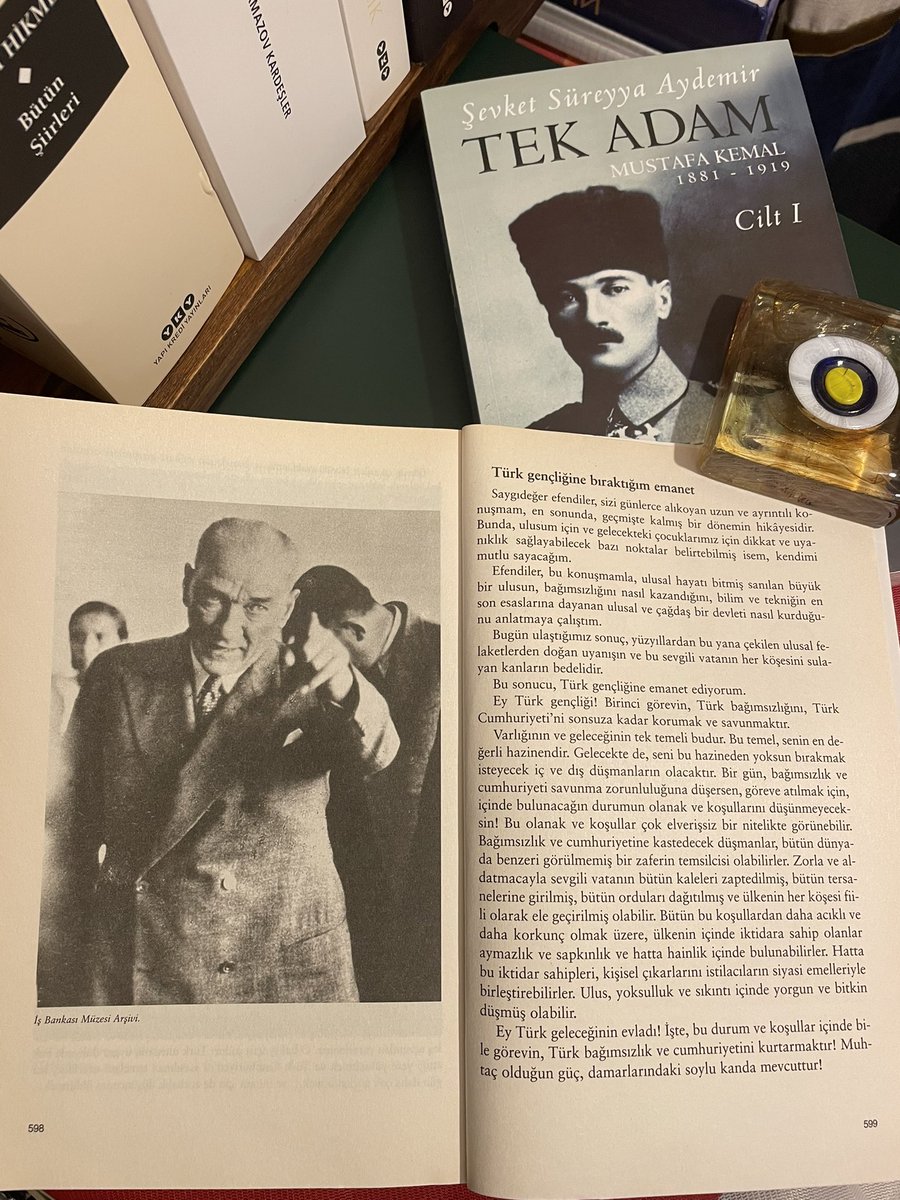 Türkiye Cumhuriyetinin kurucusu Gazi Mustafa Kemal Atatürk’ü saygı,özlem ve minnetle anıyorum. #10Kasim1938 #MustafaKemalAtatürk #izindeyiz