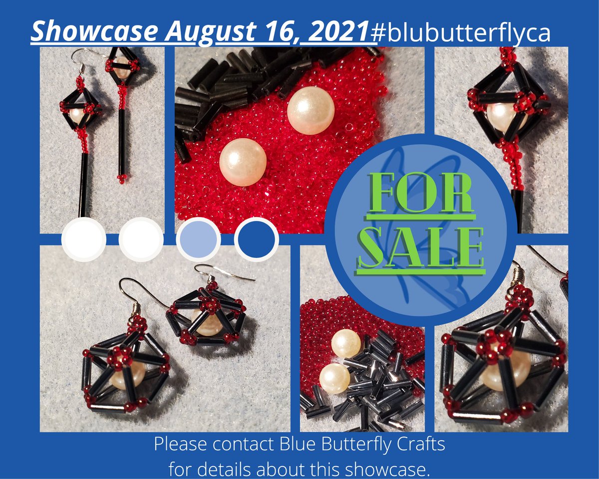 blubutterflyca's tweet photo. Earrings available in the shop!

https://t.co/gBQ8SaCtAY

#blubutterflyca #beadwork #beading #artsandcrafts #handmadejewelry https://t.co/qYLXppAlvz