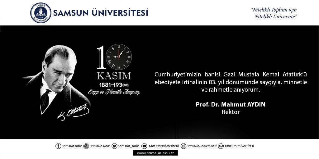 Samsun Üniversitesi (@samsun_univ) on Twitter photo 