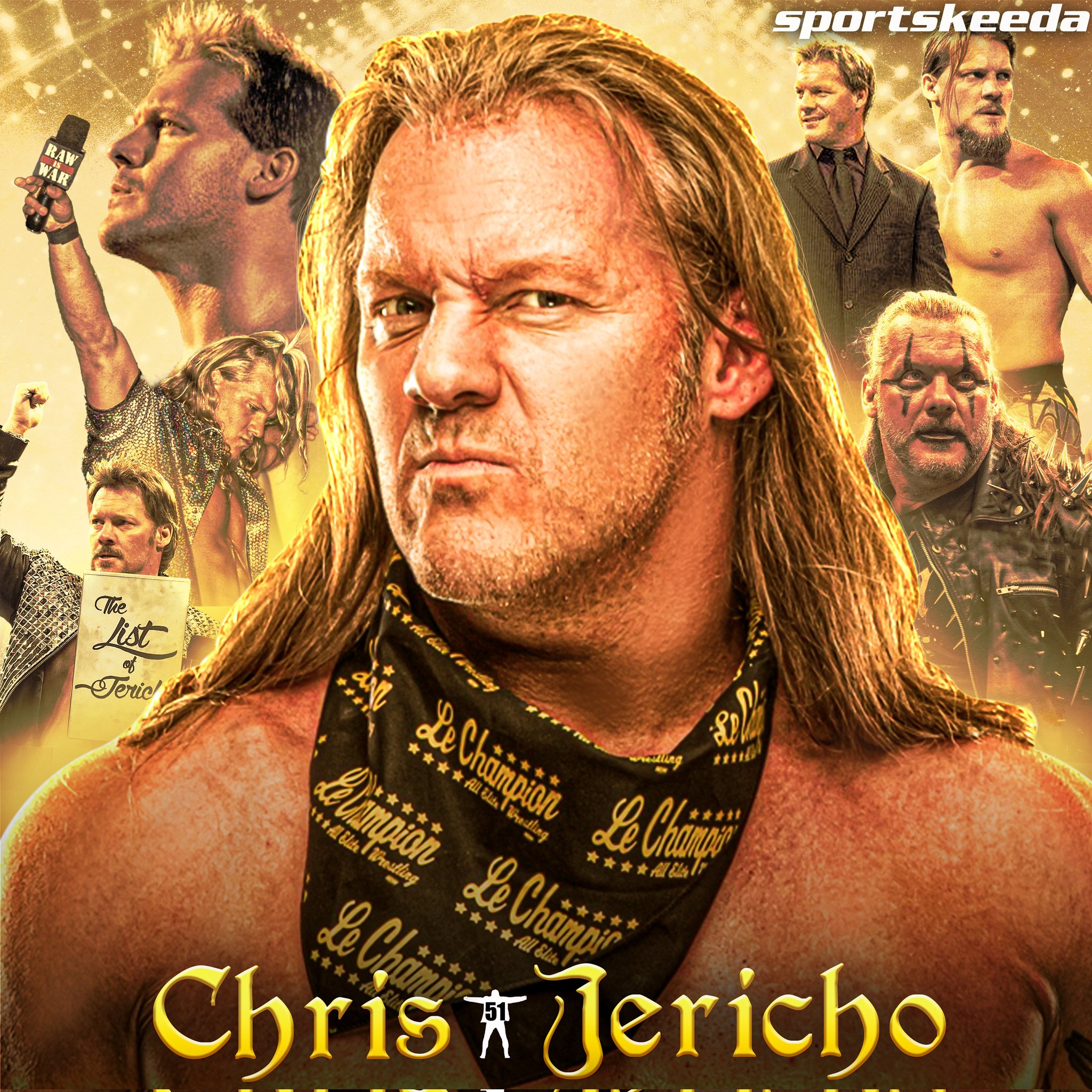 Sportskeeda Wrestling wishes \"Le Champion\" Chris Jericho a very Happy Birthday! 