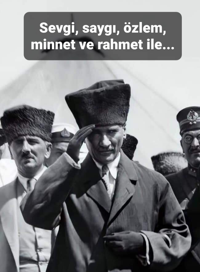 indesayapi's tweet image. Aramızdan ayrılışının 83. yılında Ulu Önder Mustafa Kemal Atatürk’ü saygı ve özlemle anıyoruz. Ruhun şad olsun… #AtamızRahatUyusun #10Kasım #10Kasim1938