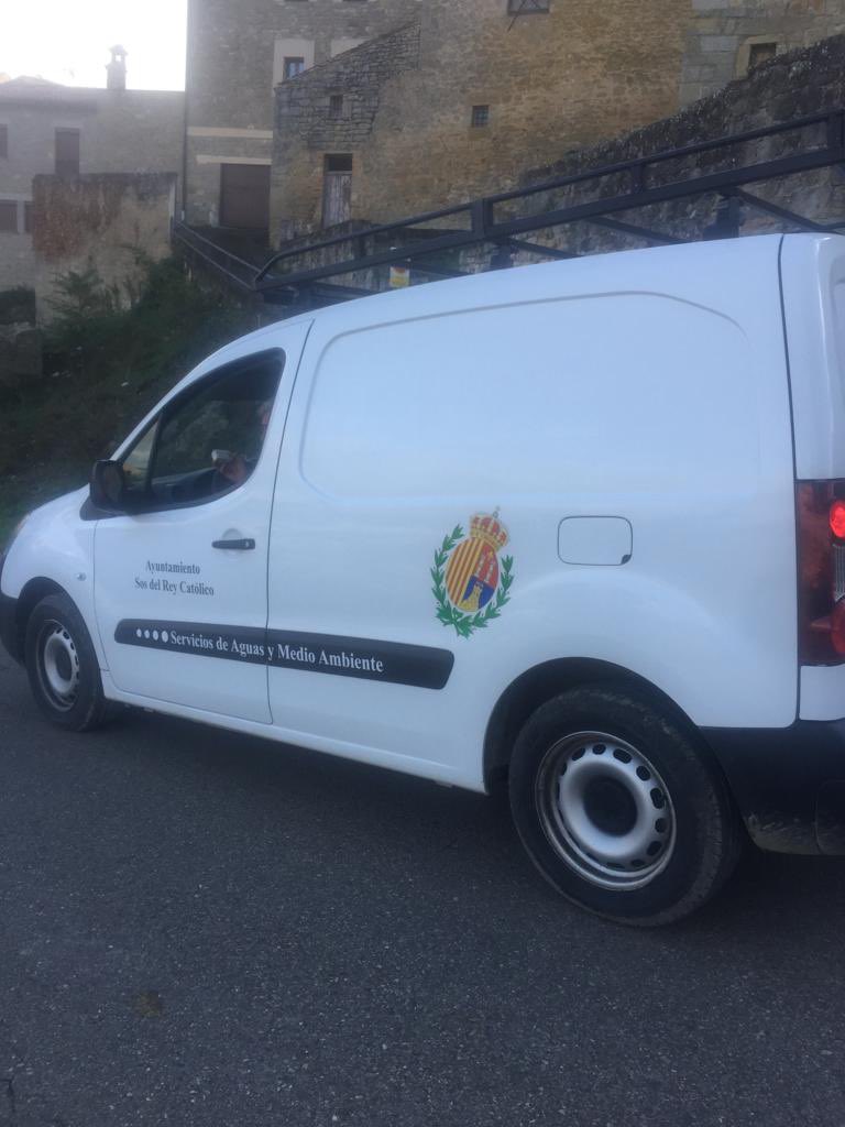 <a href="/AytoSos/">Sos del Rey Católico</a> Ampliando recursos técnicos para mejorar nuestros servicios municipales. 
#SosDelReyCatolico