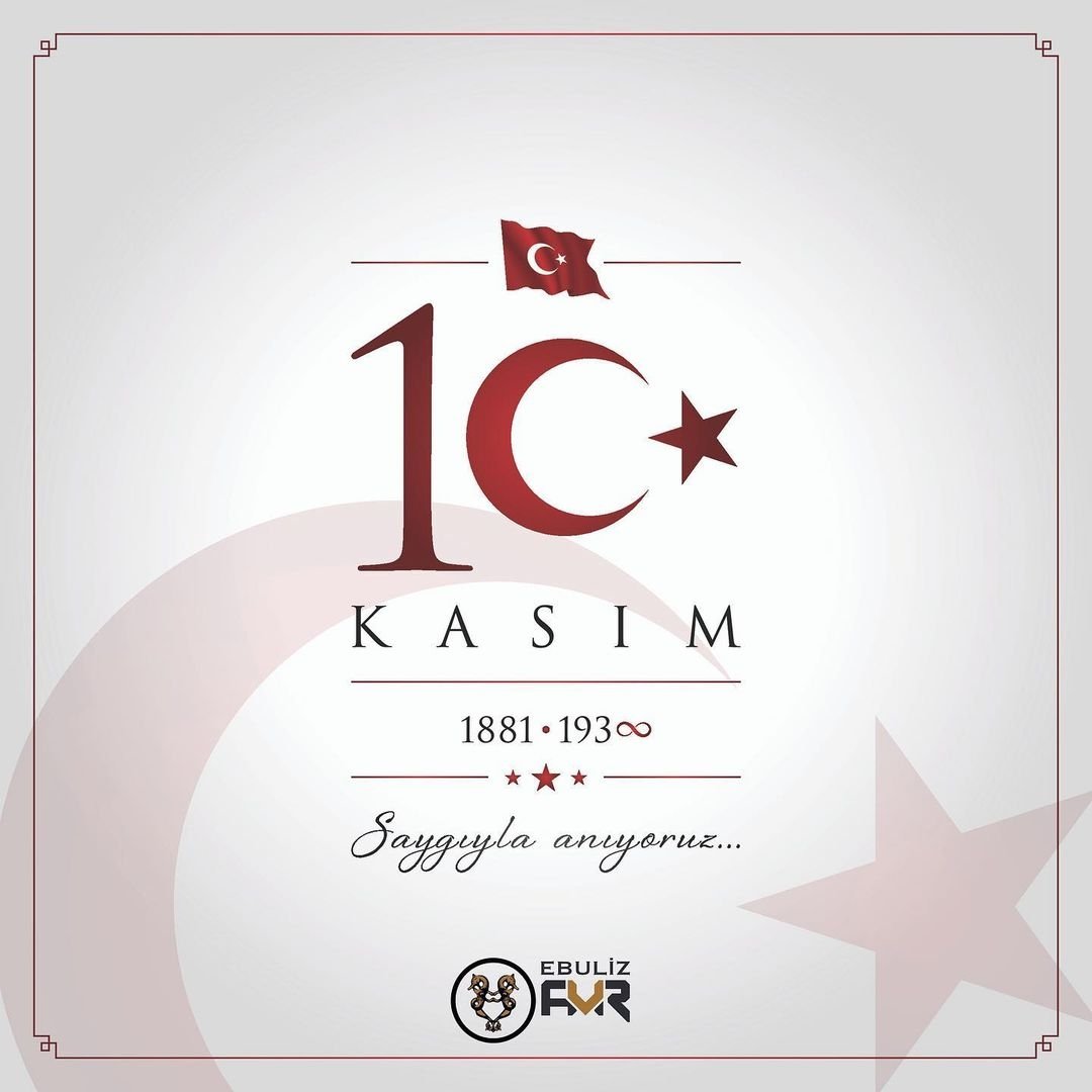 Saygı ve minnetle anıyoruz...

#10kasım #10kasımatamızısaygısevgivehasretleanıyoruz