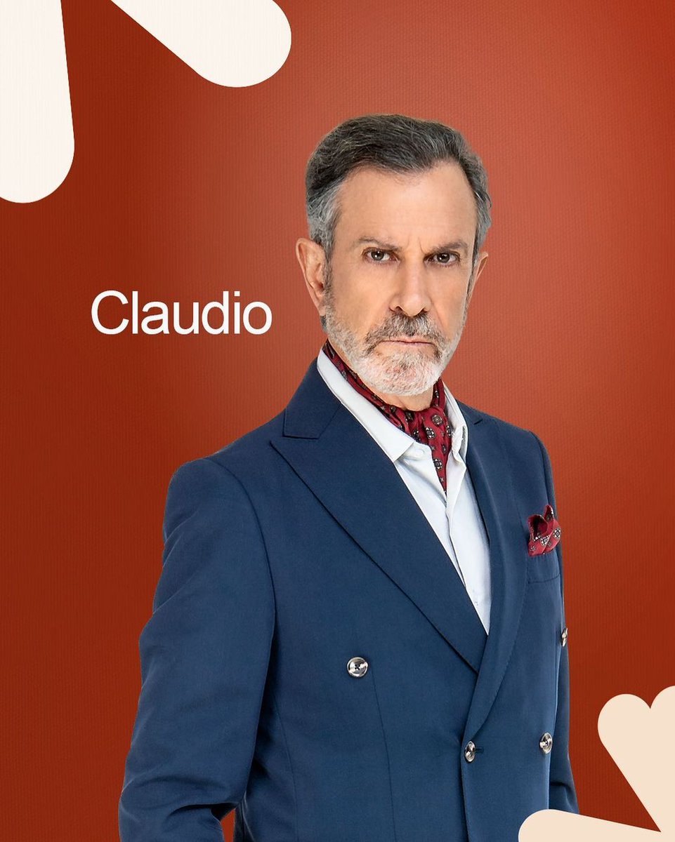 Él es Claudio y está listo para el estreno de #MiFortunaEsAmarte, hoy 8:30 p.m. MEX #ConLasEstrellas 😎 @tioriki57