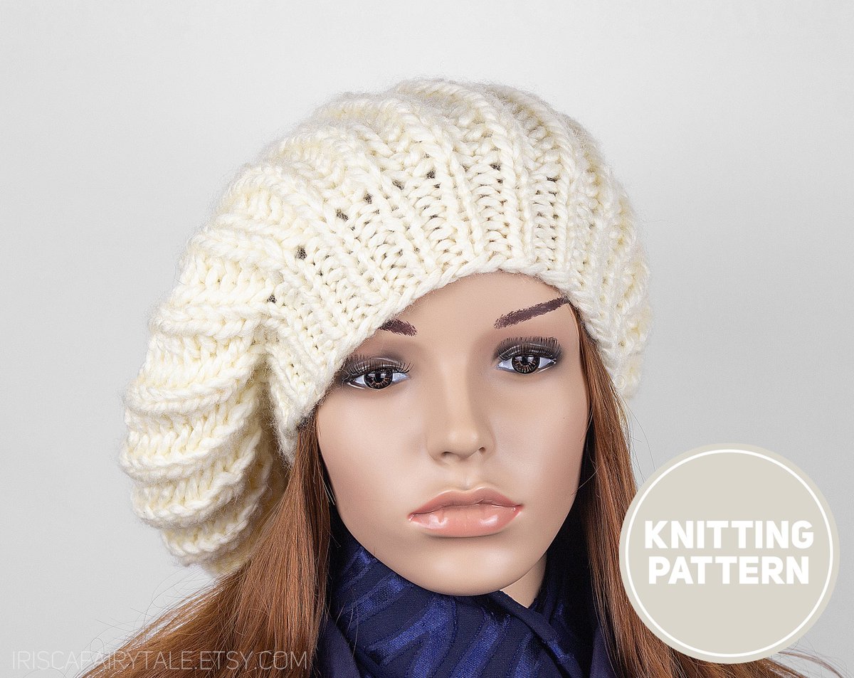 IKhoroshaeva's tweet photo. Excited to share the latest addition to my #etsy shop: Fisherman's Rib Chunky Beret Knitting Pattern // Easy Knitted Slouchy Hat Pattern https://t.co/OhpCMMeb0N #birthday #christmas #hatmakinghaircrafts #knittedhatpattern #easyhatpattern #outdoorhatpattern #winterhatpa https://t.co/VquZn5z4wT