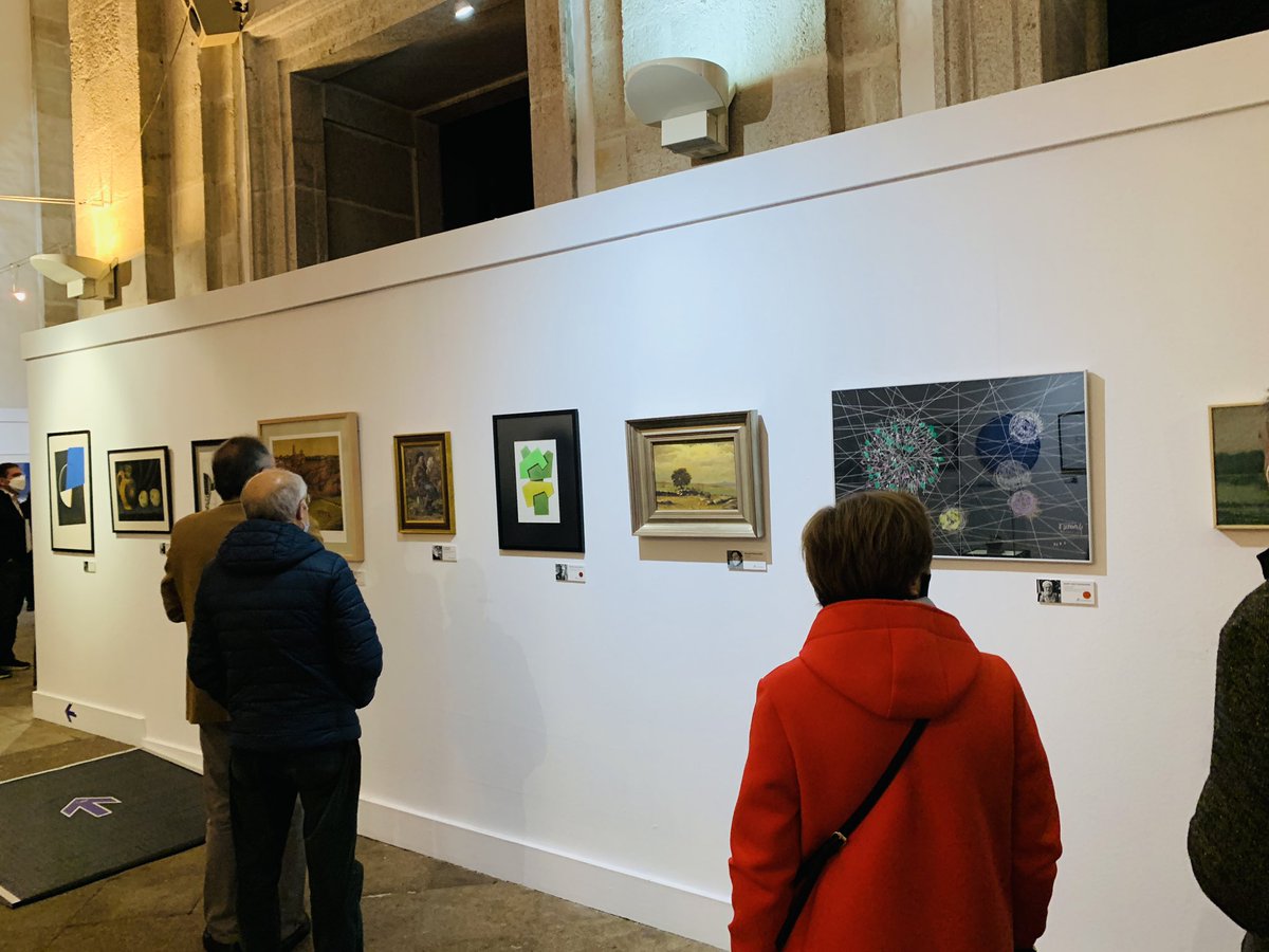 ArtistasZamora's tweet photo. Exposición de artistas zamoranos a beneficio de AZAYCA (Asociación Zamorana de Ayuda Frente al Cáncer) en la Iglesia de la Encarnación. #Zamora https://t.co/jBLxTADQZ0