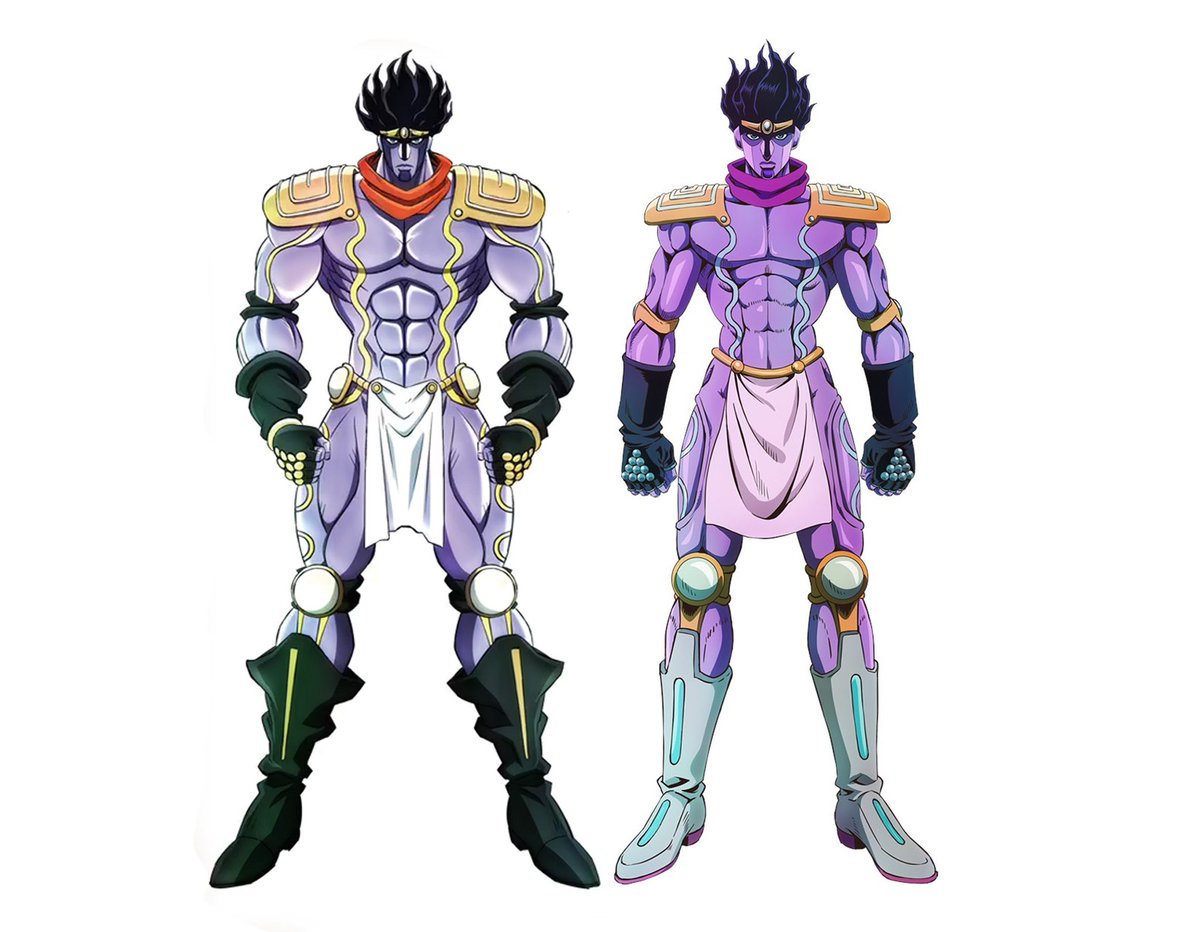 star platinum looks so much better in stone ocean there i said it.