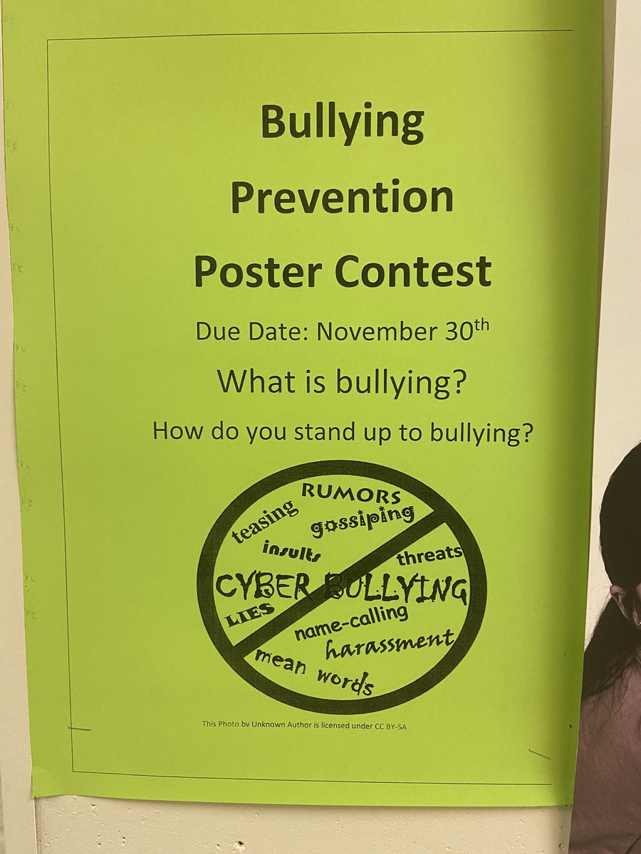 smcs2021's tweet photo. Stand up to bullying. https://t.co/pw1yS86CC0