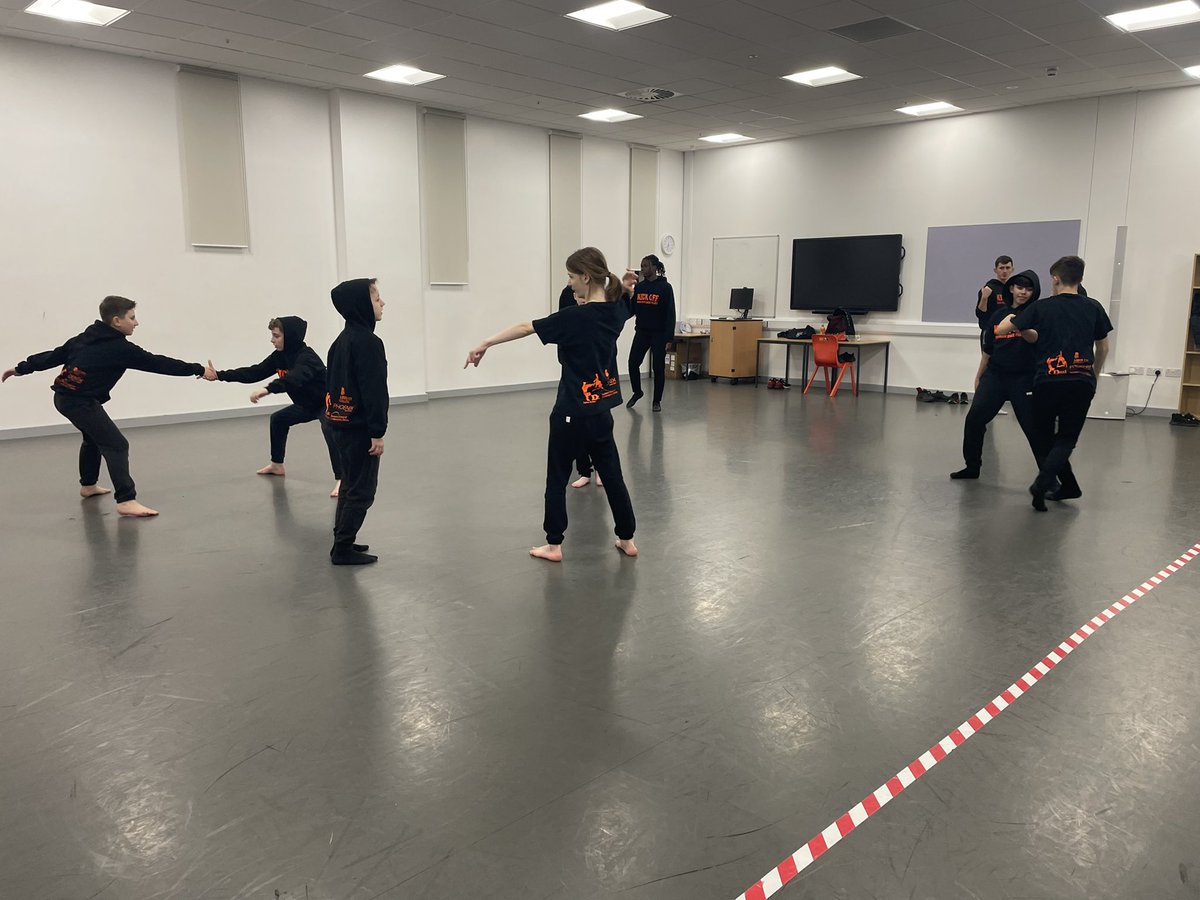 dazldance's tweet photo. The #KickOff boys are back in the studio working hard after their awesome premier performance at #DanceFutures they will be performing on 9th December at Morley Town Hall part of #DAZL21 https://t.co/vMNeMT4elK
