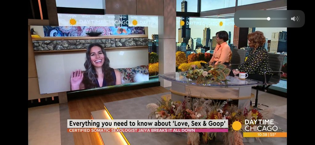 What's your erotic blueprint? Jaiya is the Founder of the Erotic Blueprint Types and a contributor to the new Netflix show 'Sex, Love and Goop'.  She's got some great advice! wgntv.com/daytime-chicag…
<a href="/tonyafrancisco/">Tonya Francisco</a> <a href="/amyrutledgetv/">Amy Rutledge</a>