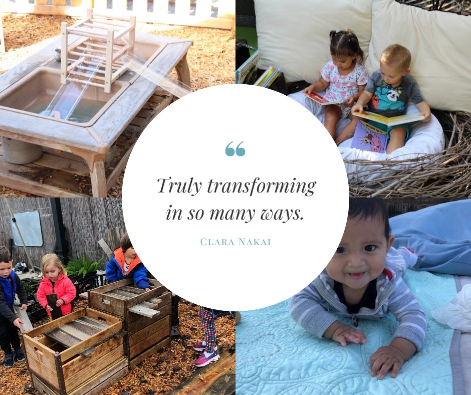 New from Lisa Daly, co-author of the award-winning Loose Parts series, is TRANSFORMING YOUR OUTDOOR EARLY LEARNING ENVIRONMENT. Learn more here: bit.ly/3btPvjR