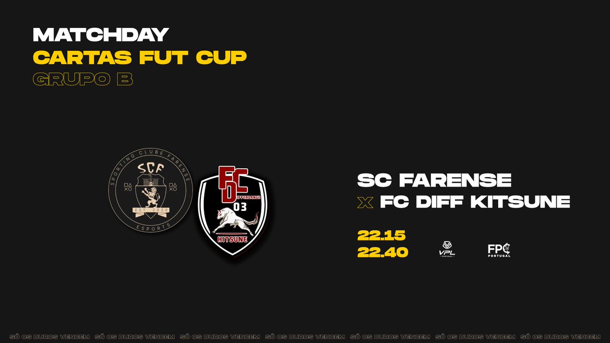 scfarense_pc's tweet photo. MATCHDAY
Cartas FUT Cup

x FC Diff Kitsune
Dupla Jornada

22.15
22.40

Acompanhem a transmissão em: https://t.co/waJGI2xeb4 https://t.co/BEeFqjqm2L