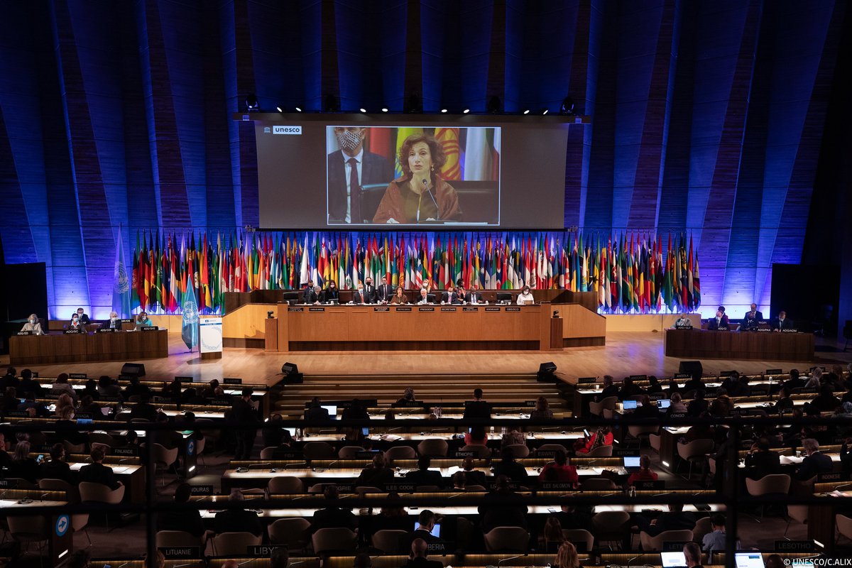 Audrey Azoulay tweet media