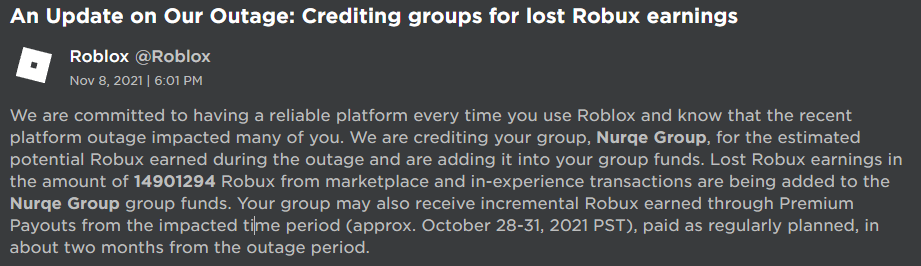 thanks #Roblox i can retire now