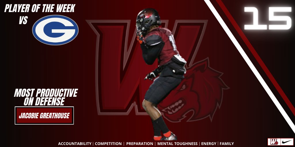 WeissFootball's tweet photo. Players of the Week | Georgetown

Most Productive on Offense: Dior Bradfield
Most Productive on Defense: Jacobie Greathouse
Most Productive Special Teams: Weston Woodward/Hudson Mueller
Most Productive DL: Lorenzo Diggs
Most Productive OL: Nathan Stogel

 #ADifferentBreed https://t.co/Yd7sC1XBWX